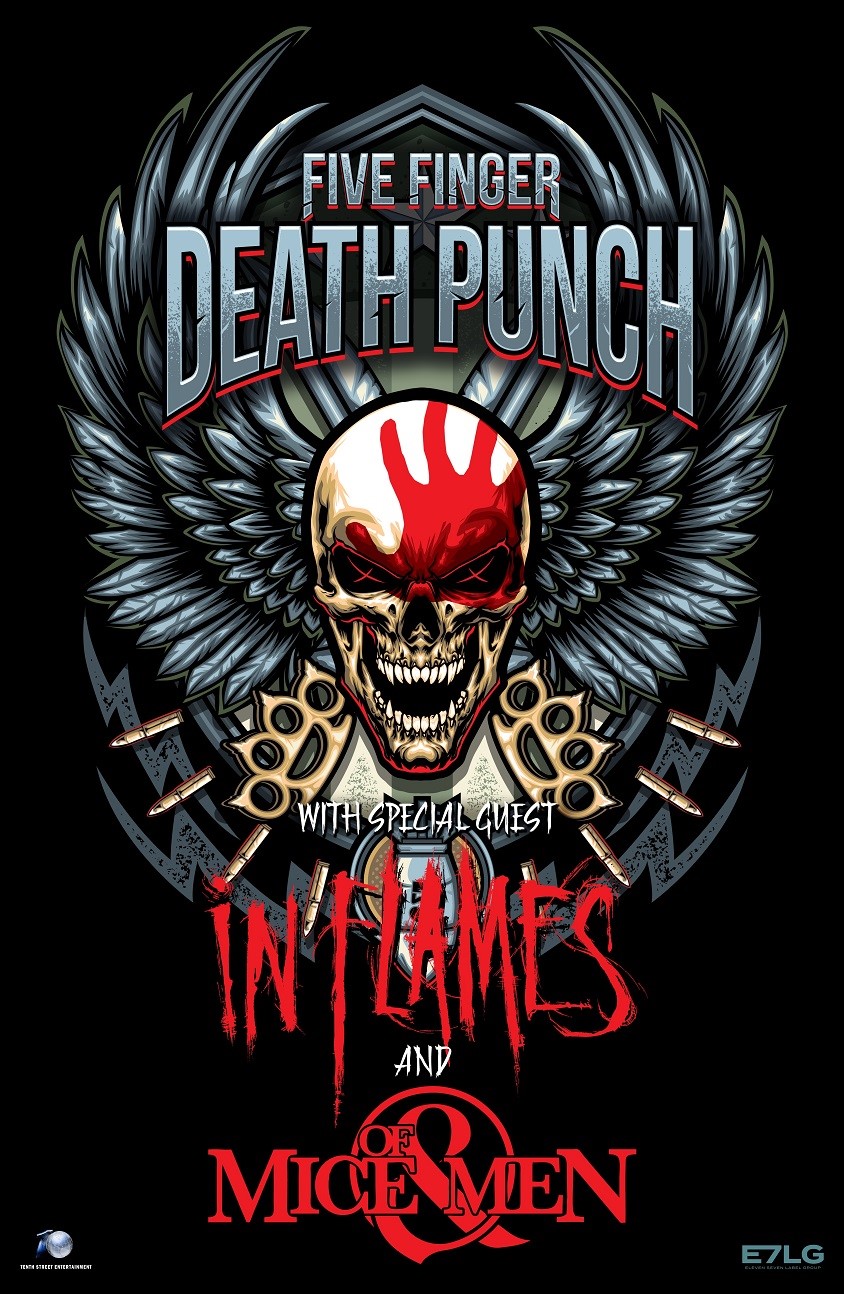 Five Finger Death Punch EU Tour 2017