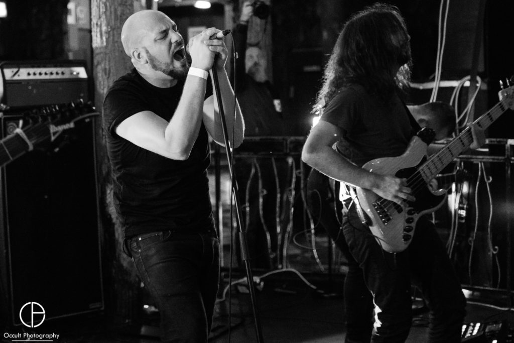 Uneven Structure live @ Satans Hollow, Manchester. Photo Credit: Occult Photography