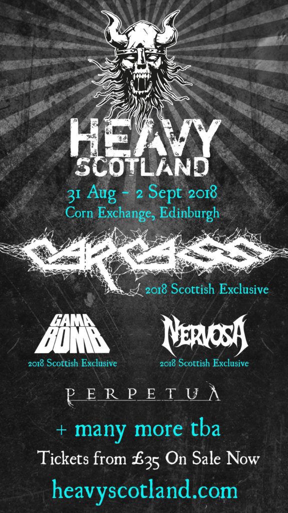 Heavy Scotland 2018 - Announcement 1