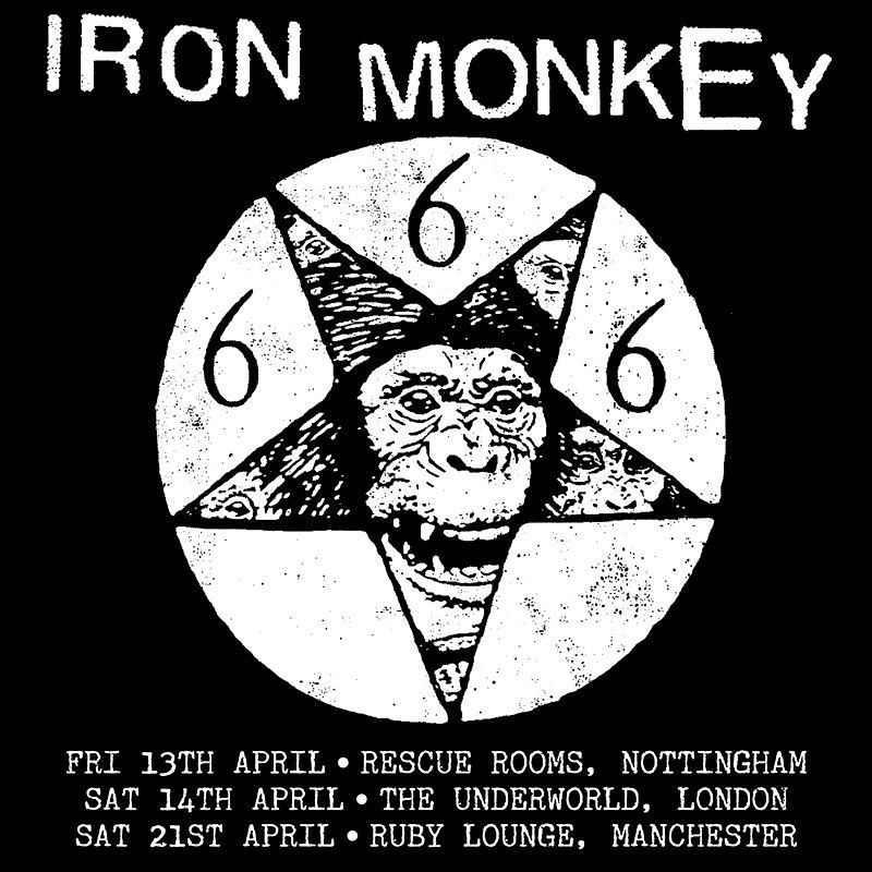 Iron Monkey UK Tour 2018