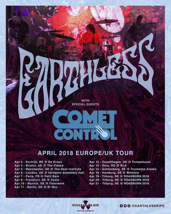 Earthless European Tour 2018