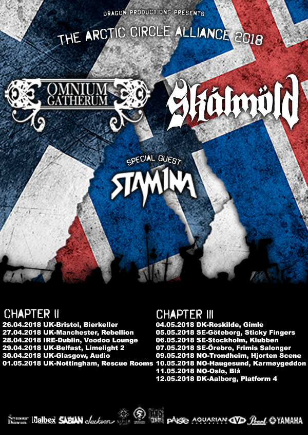 Omnium Gatherum European Tour 2018