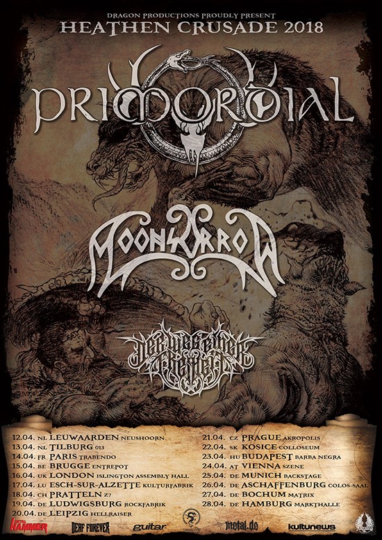 Primordial European Tour 2017