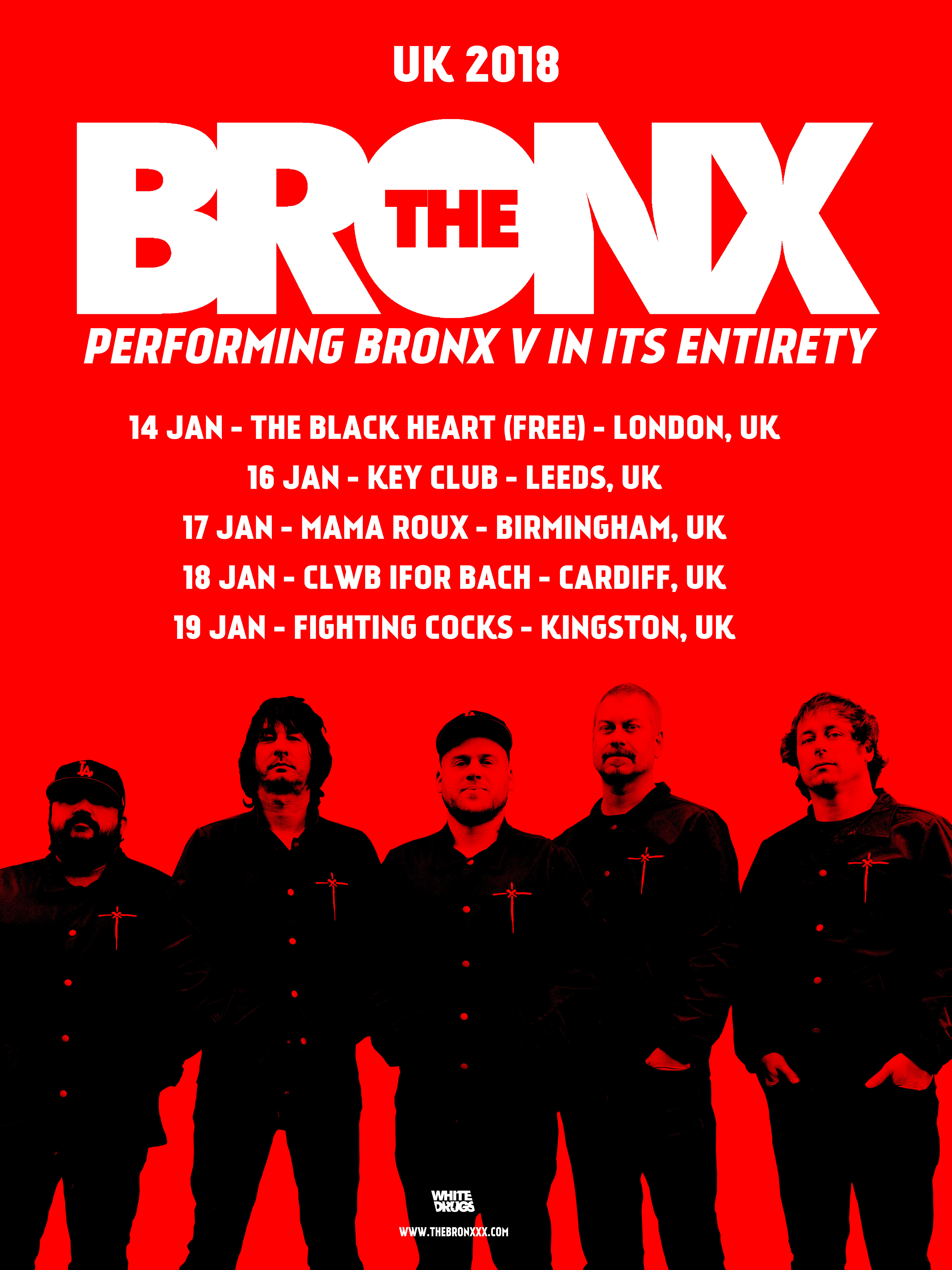 The Bronx UK Tour 2018