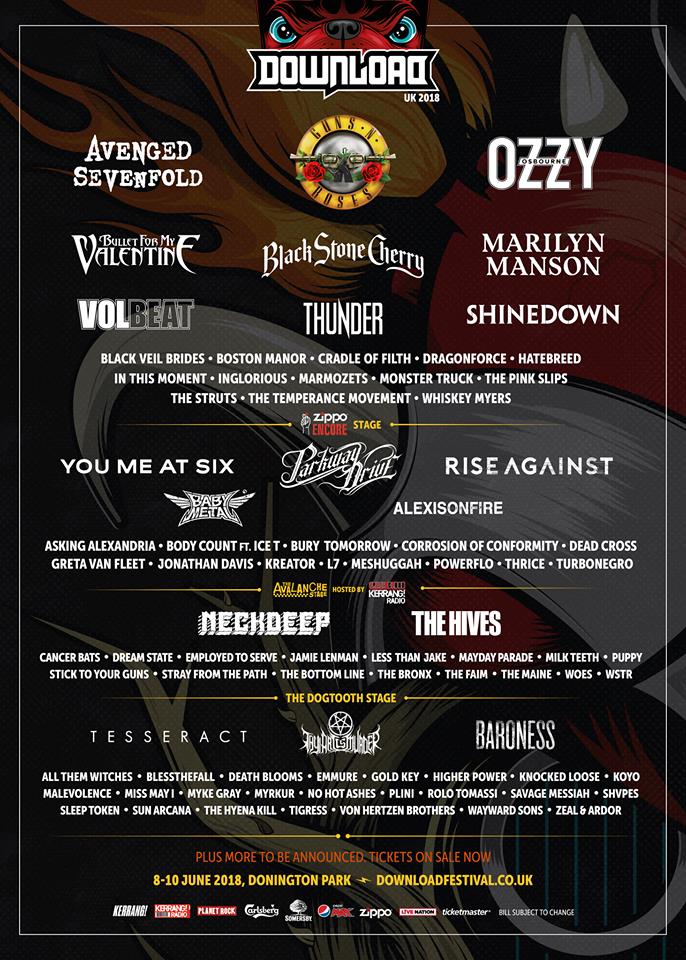 Download Festival 2018 - 23 Jan