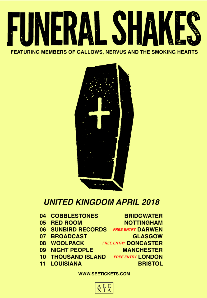 Funeral Shakes UK Tour 2018