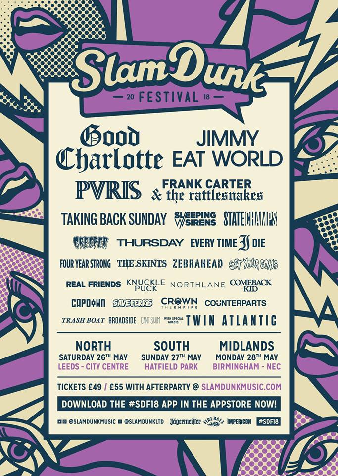 Slam Dunk Festival 2018 - 26 Jan