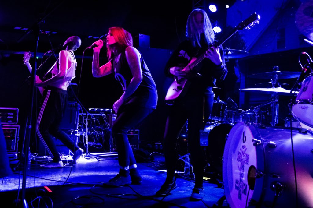 Courtesans live @ Thekla, Bristol. Photo Credit: Normandy Photography