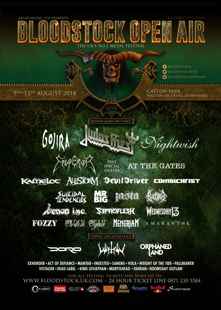 Bloodstock Festival 2018 - 22 Feb 