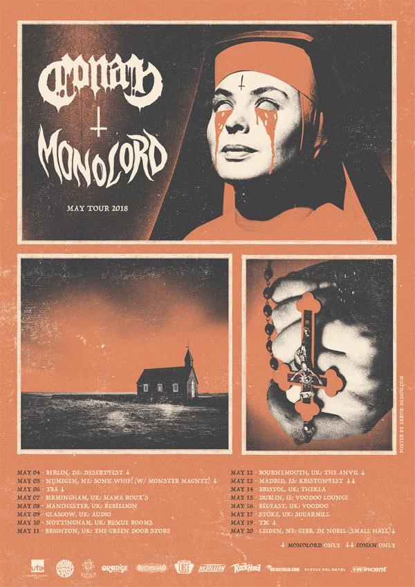 Conan European/UK Tour 2018