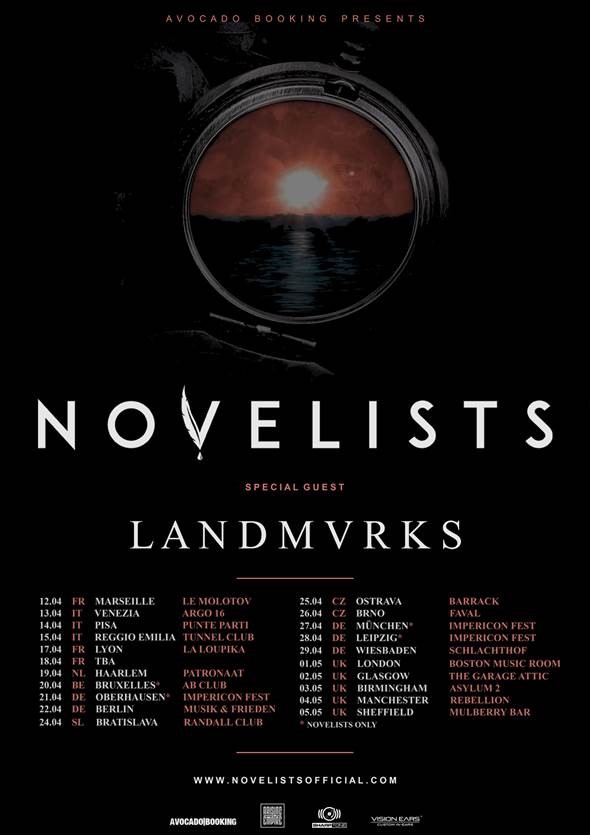 Novelists European Tour 2018