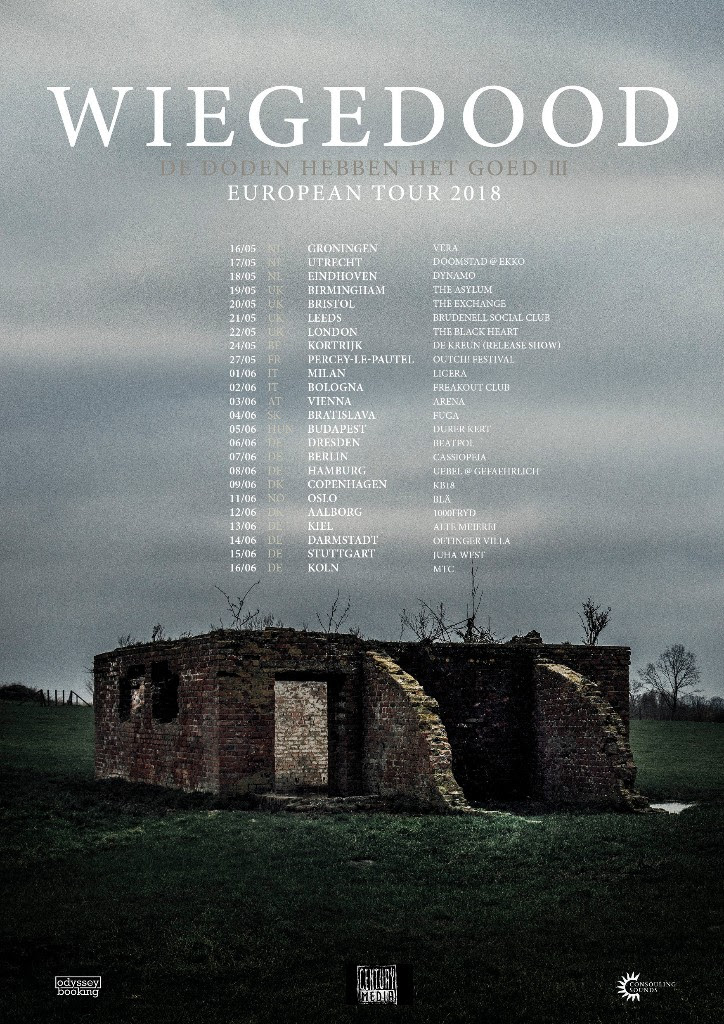 Wiegedood European tour 2018