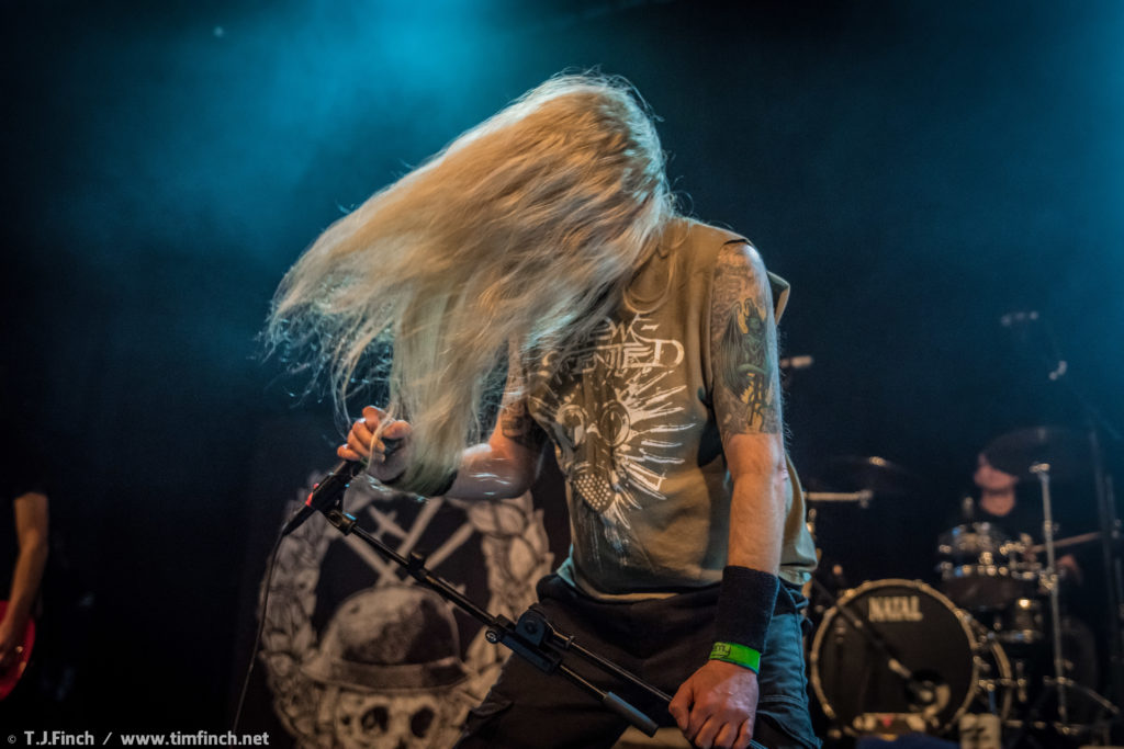 Memoriam live @ HRH Metal 2018. Photo Credit: Tim Finch