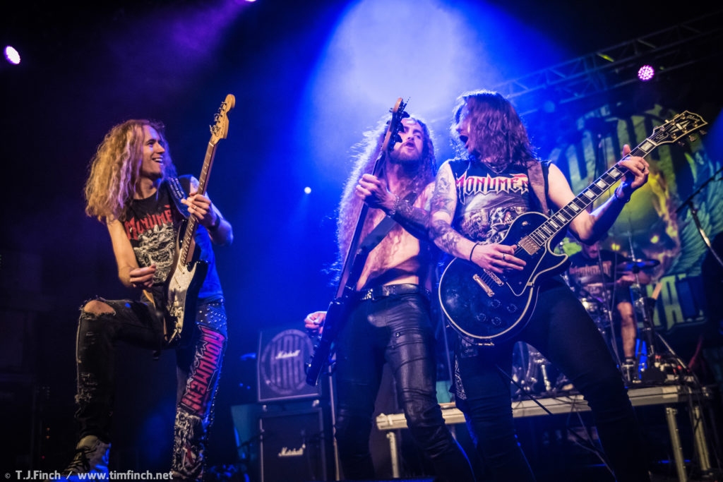 Monument live @ HRH Metal 2018. Photo Credit: Tim Finch