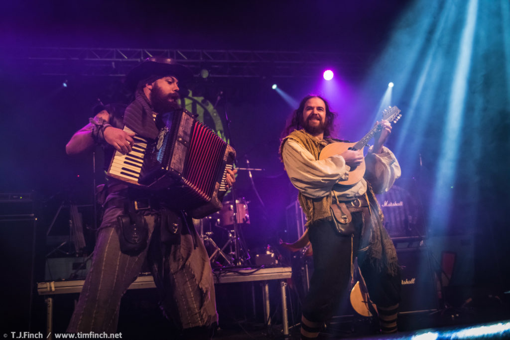 The Dread Crew of Oddwood live @ HRH Metal 2018. Photo Credit: Tim Finch