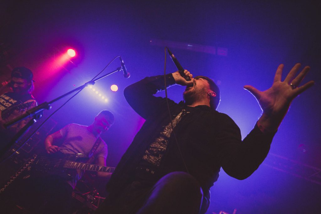 A Hundred Crowns live @ Rock City, Nottingham. Photo Credit: Andy Tatt