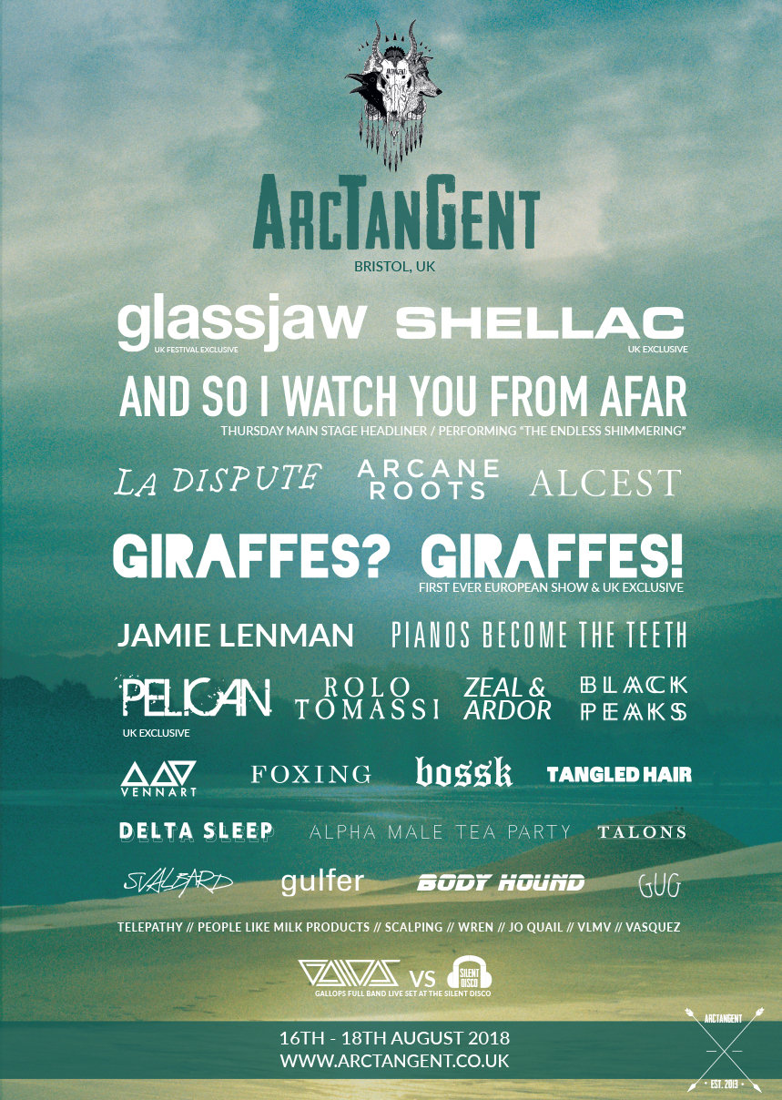 ArcTanGent Festival 2018 - Announcement 2