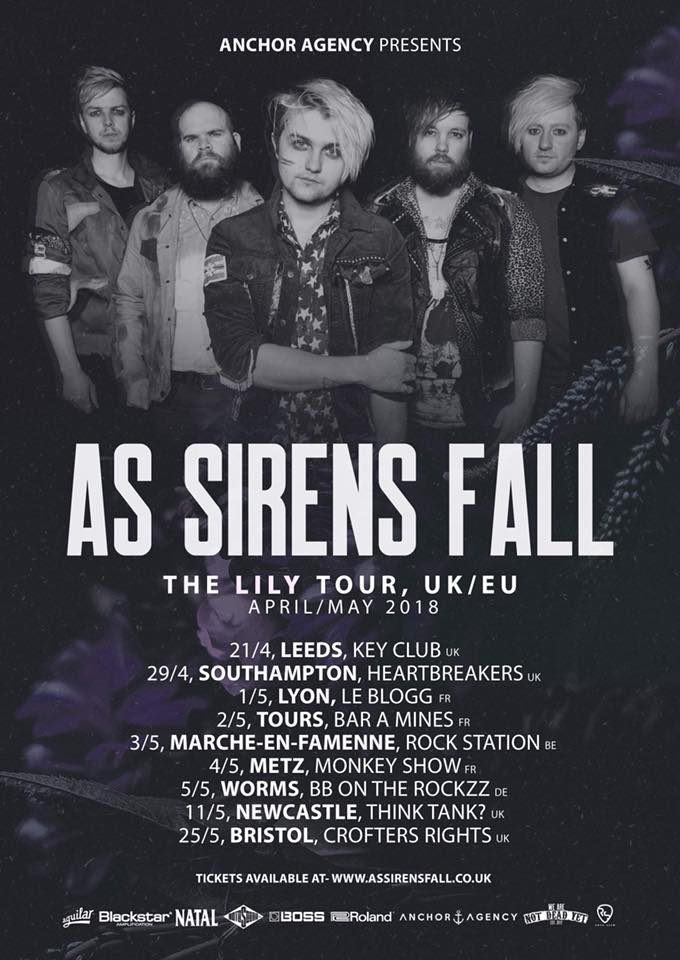 As Sirens Fall 2018 Tour