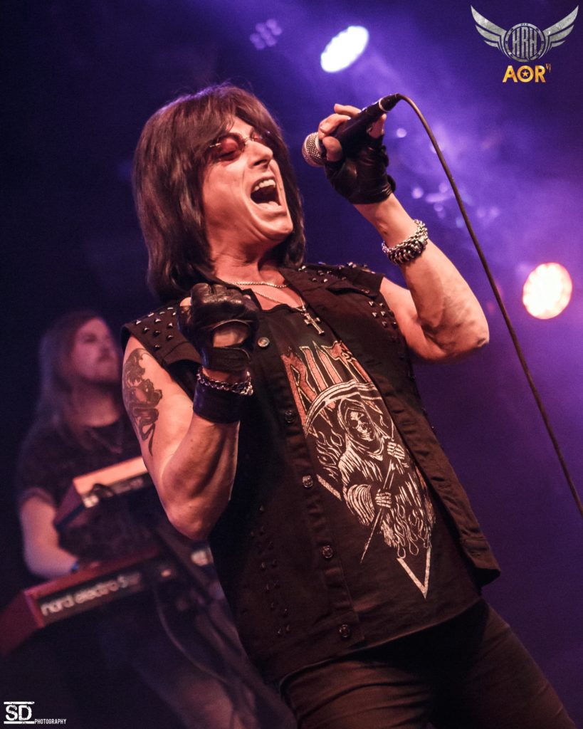 Joe Lynn Turner live @ HRH AOR 2018. Photo Credit: Simon Dunkerley