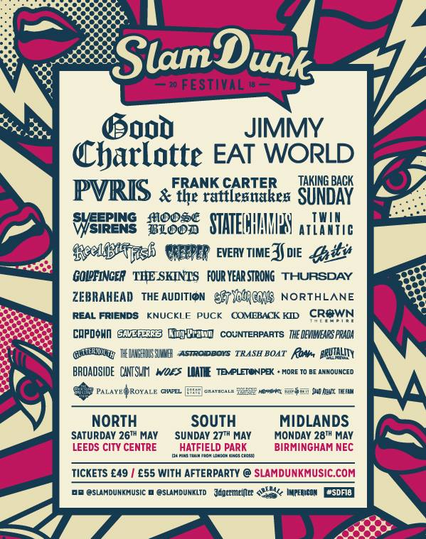 Slam Dunk Festival 2018 - 13 March