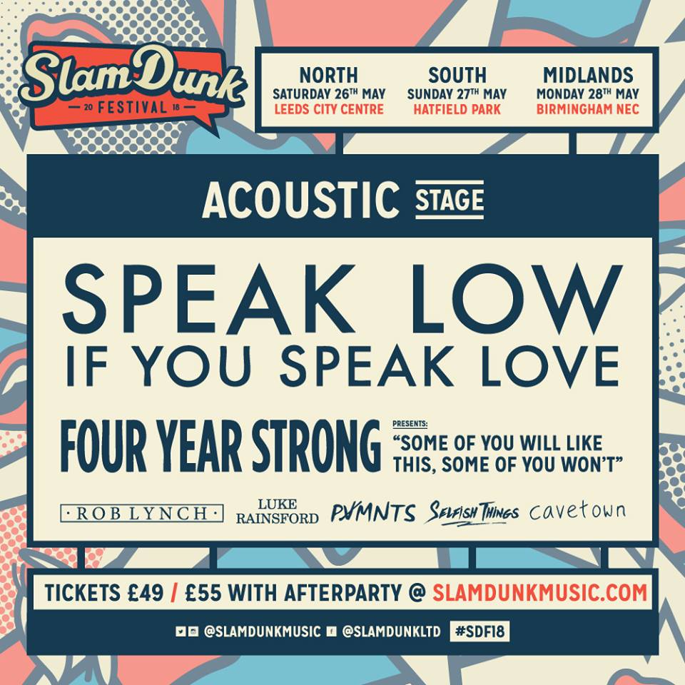 Slam Dunk Festival 2018 - Acoustic Stage