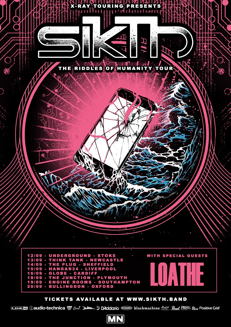 SikTh UK Tour 2018