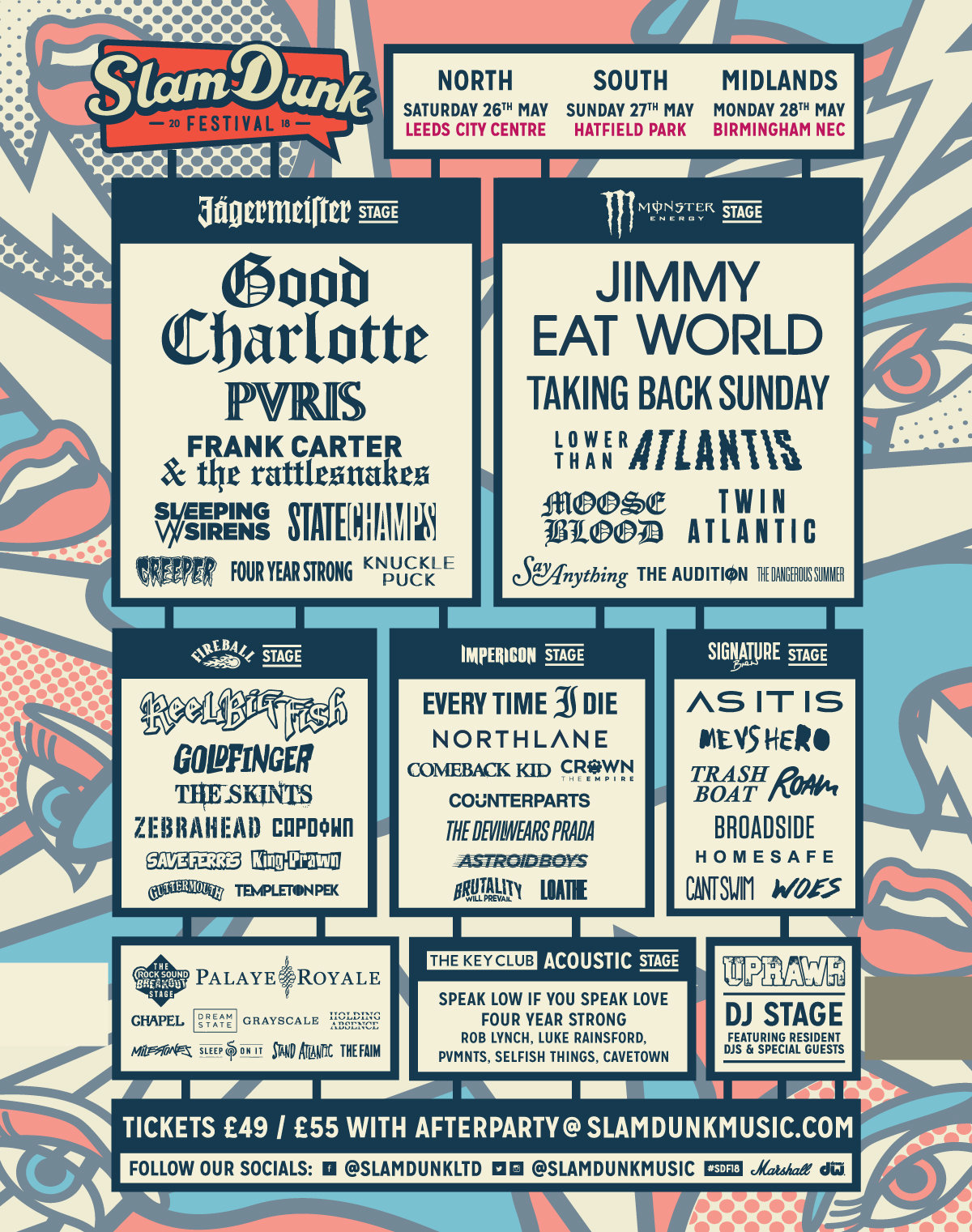 Slam Dunk Festival 2018 - 16 April