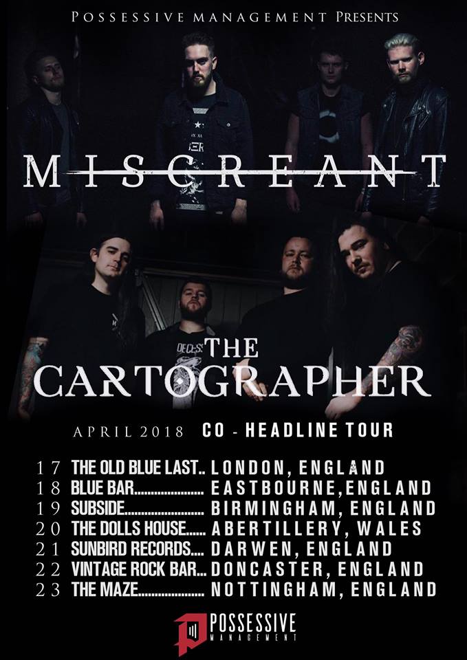 The Cartographer UK Tour