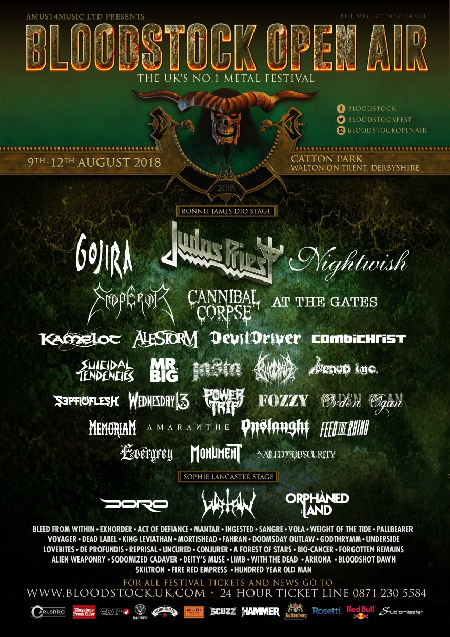 Bloodstock Festival 2018 - 15 May