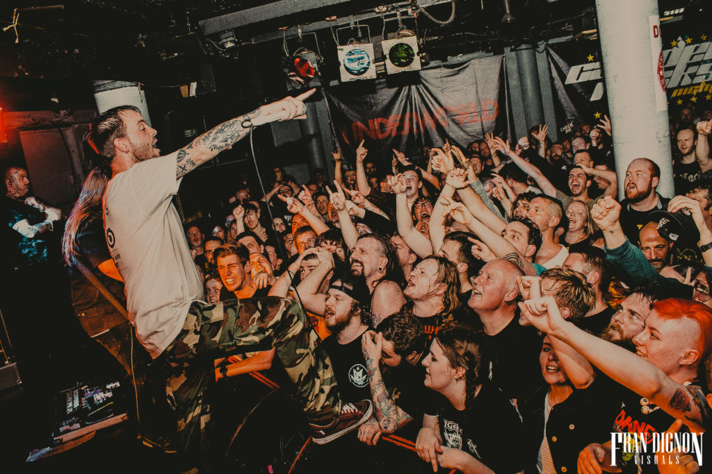 Cancer Bats live @ The Underworld, London. Photo Credit: Fran Dignon Visuals