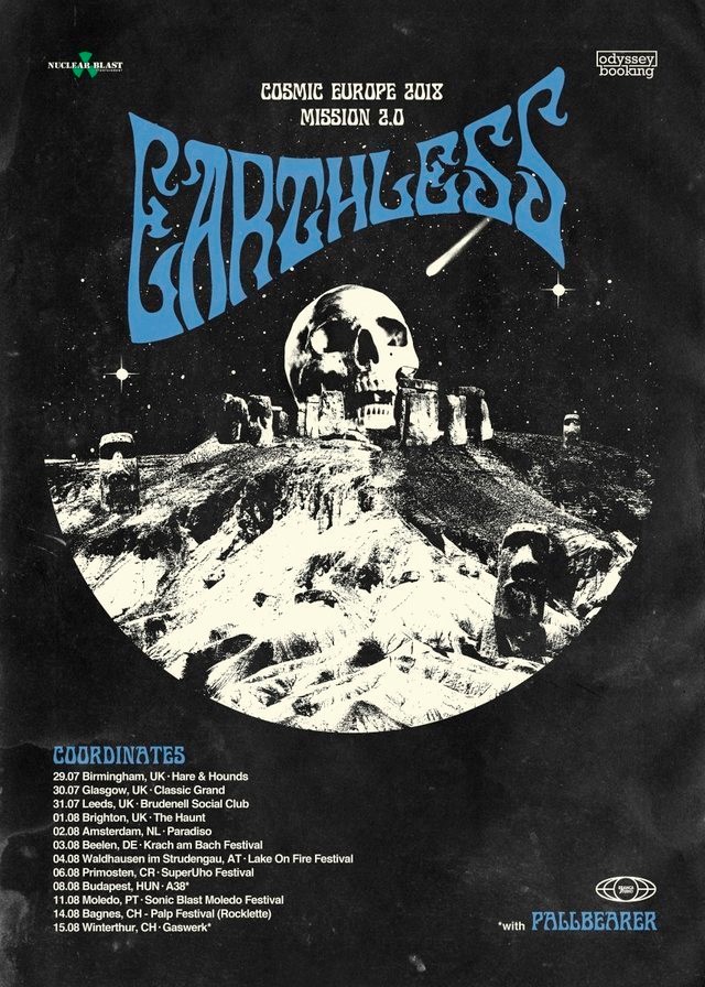 Earthless European Tour 2018