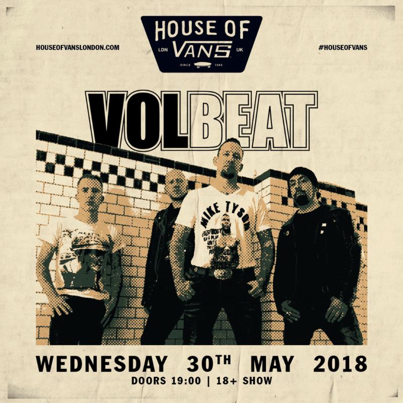 Volbeat House of Vans Free Show 2018