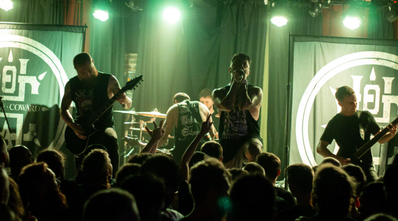 Heart of a Coward live @ Rebellion, Manchester. Photo Credit: Jacob Kazara