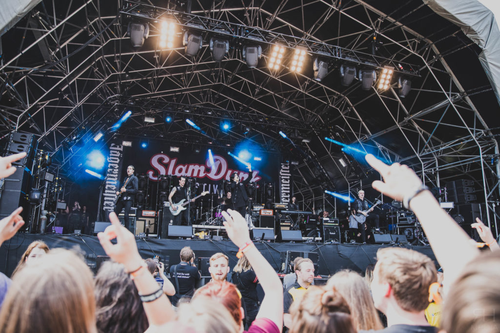 Creeper live @ Slam Dunk Festival 2018. Photo Credit: Rhys Haberfield Media