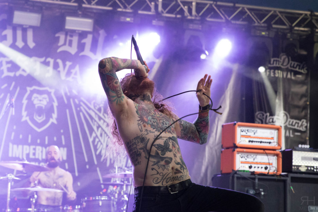 The Devil Wears Prada live @ Slam Dunk Festival 2018. Photo Credit: Rhys Haberfield Media