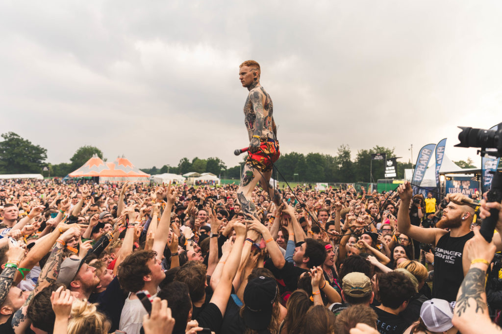 Frank Carter & The Rattlesnakes live @ Slam Dunk Festival 2018. Photo Credit: Rhys Haberfield Media