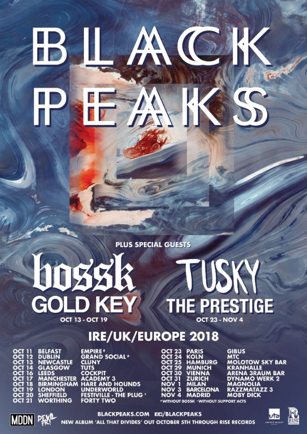 Black Peaks Tour 2018