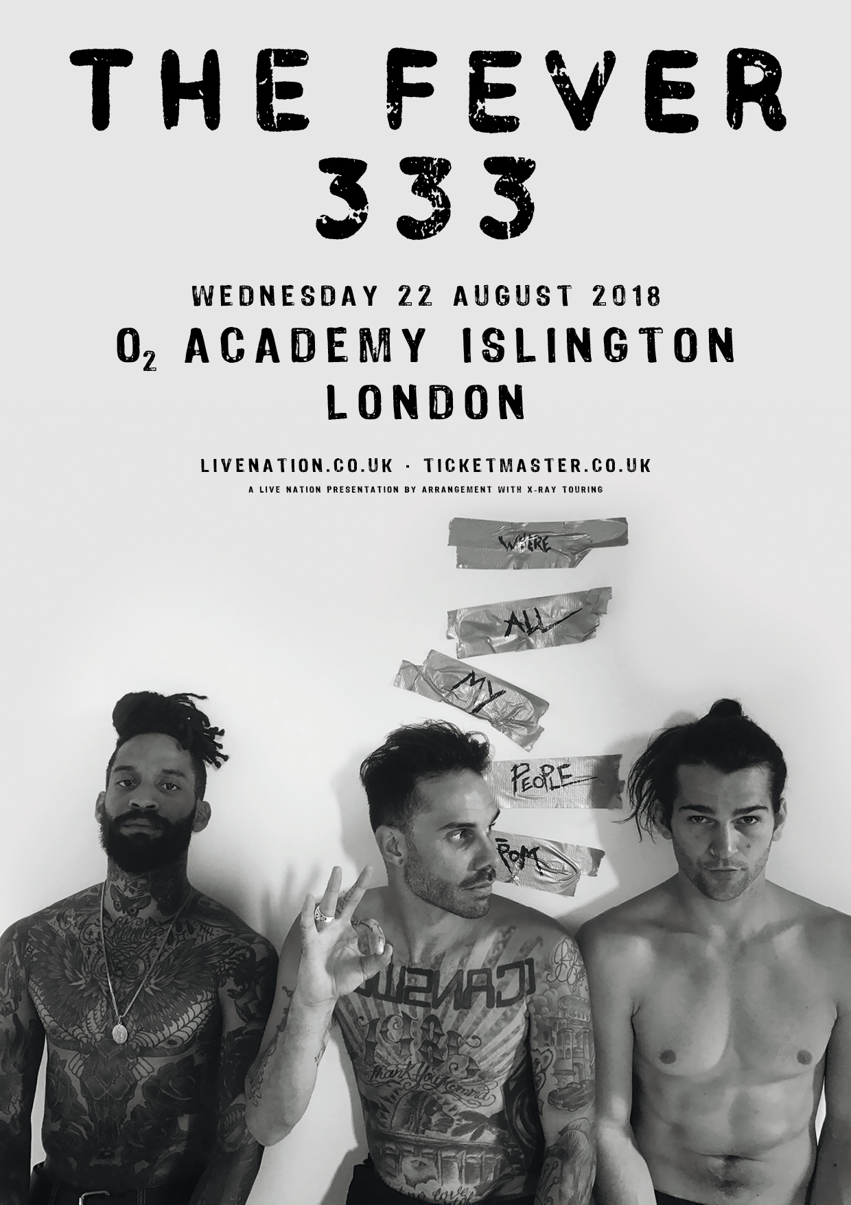 The Fever 333 - London Show 2018