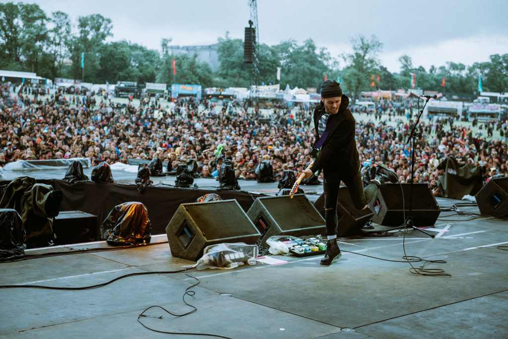 Boston Manor live @ Download Festival 2018. Photo Credit: Sarah Koury