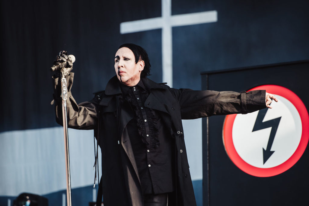 Marilyn Manson live @ Download Festival 2018. Photo Credit: Matt Eachus