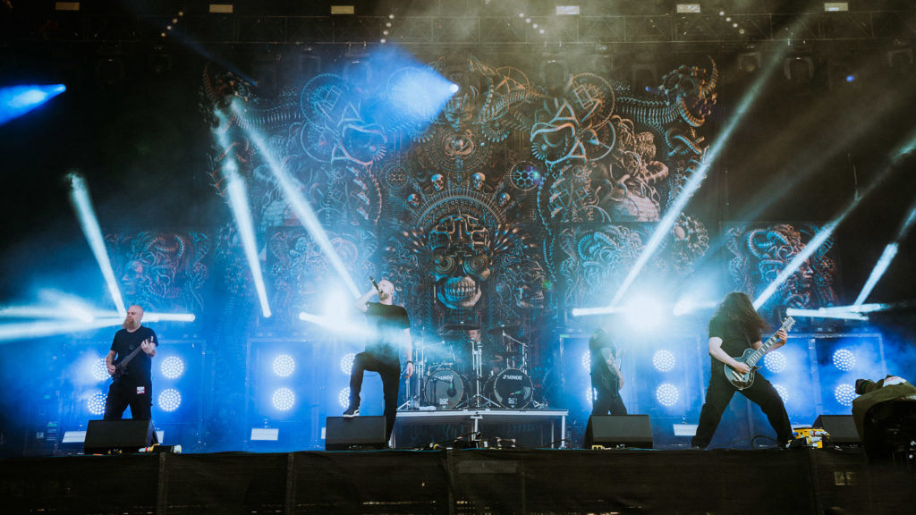 Meshuggah live @ Download Festival 2018. Photo Credit: Sarah Koury