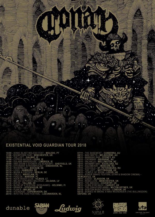 Existential Void Guardian Tour 2018