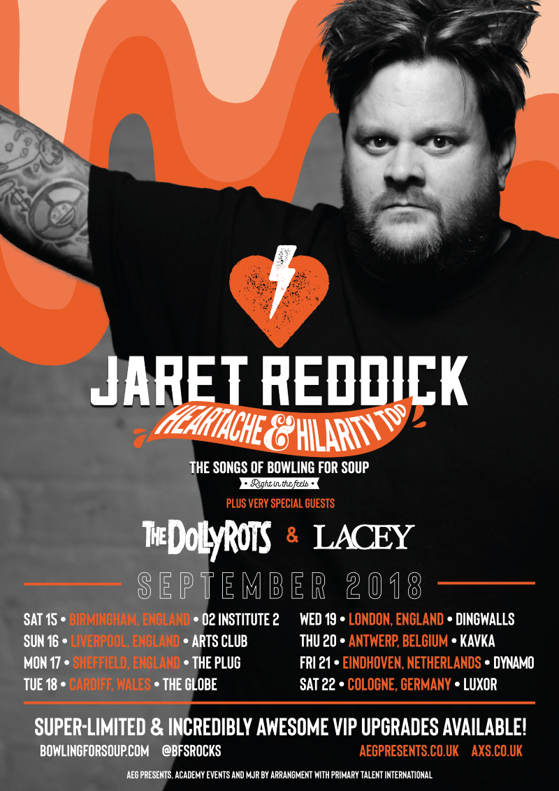 Jaret Reddick Heartache & Hilarity Tour 2018