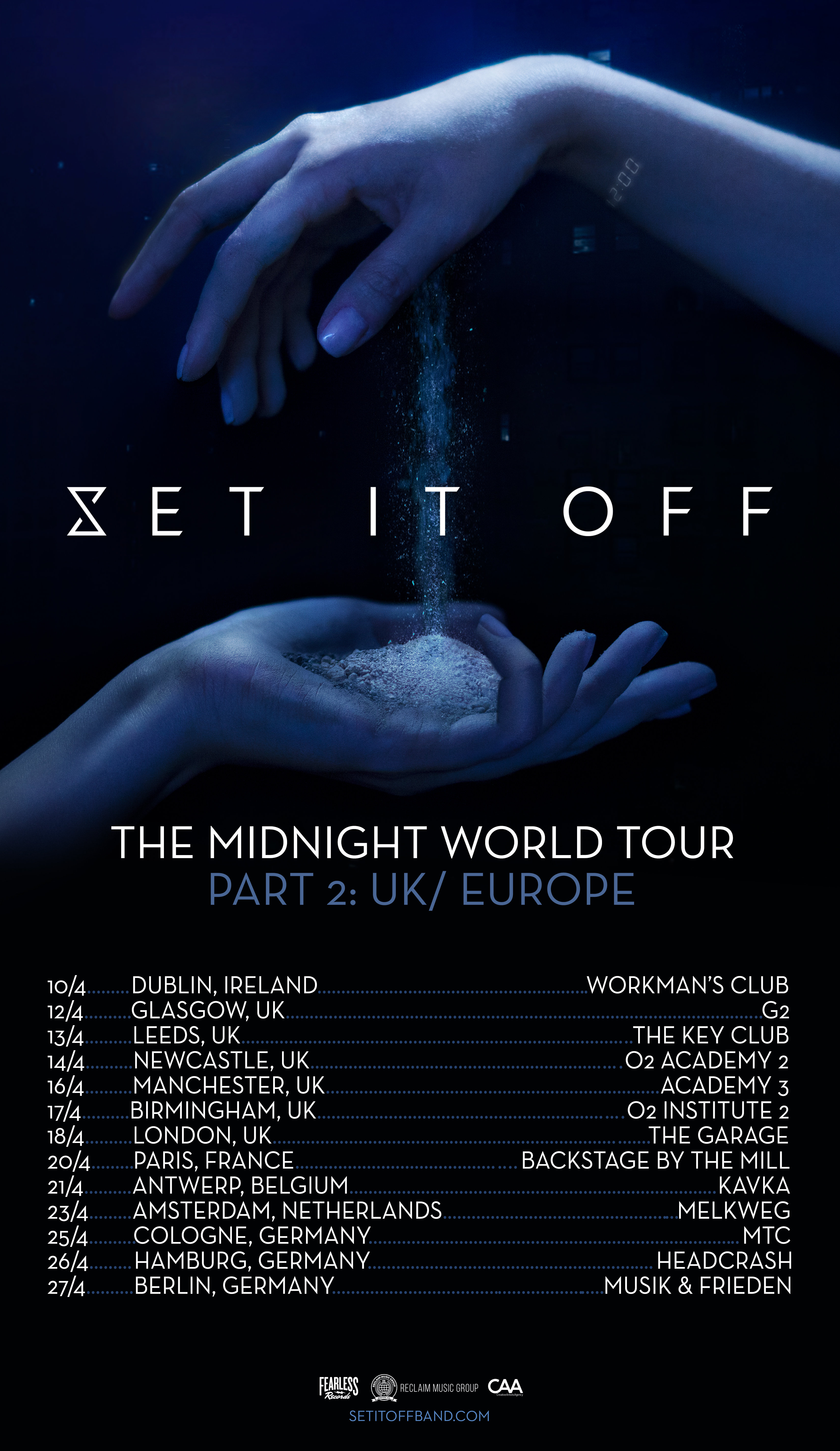 Set It Off Midnight World Tour Part II