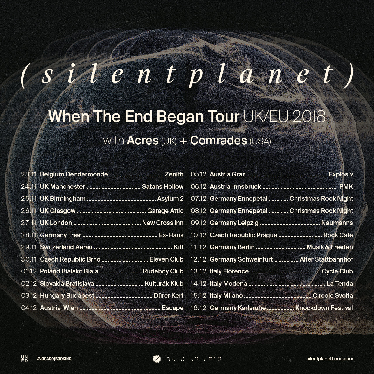 Silent Planet Tour 2018