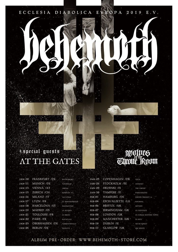 Behemoth 2019 Tour