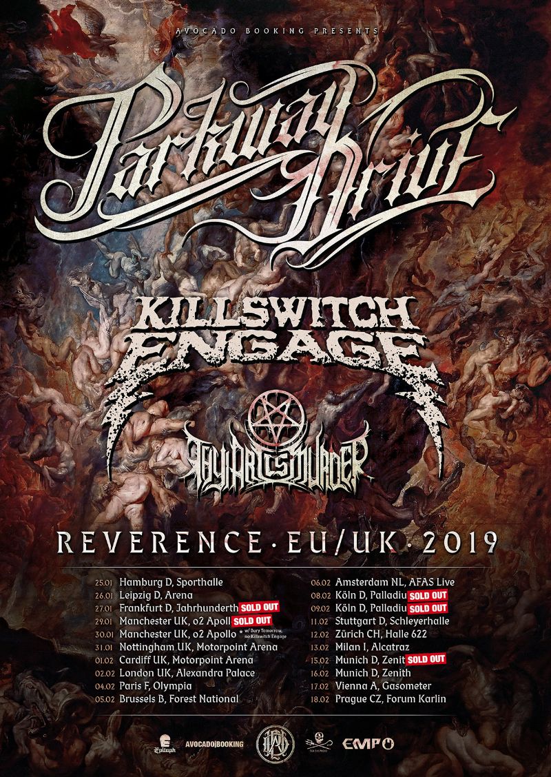 Parkway Drive 2019 Tour