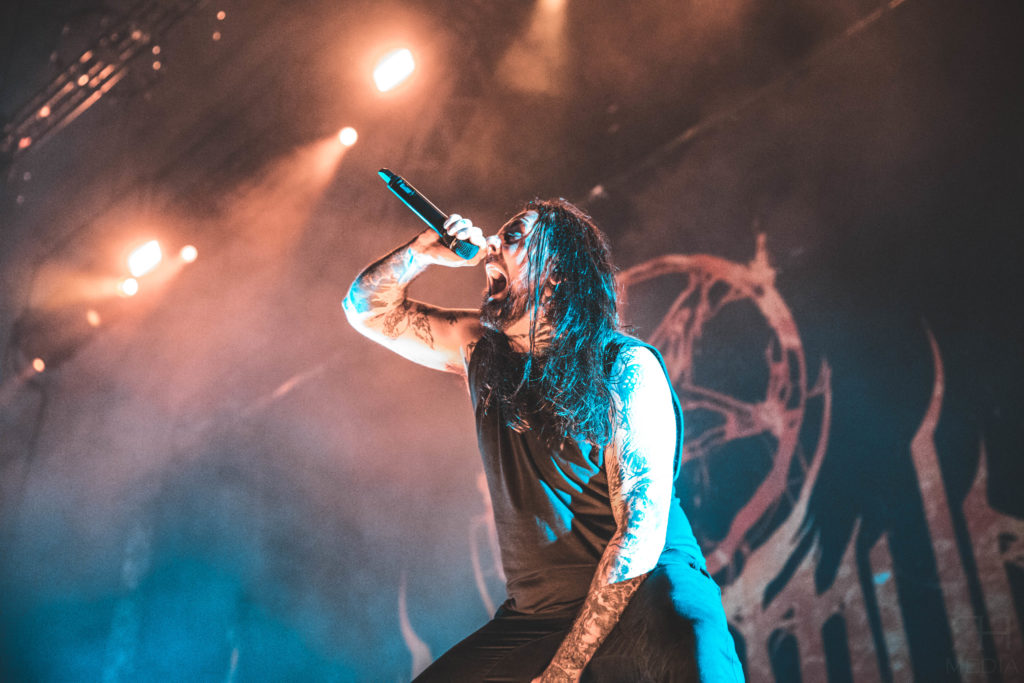 Thy Art Is Murder live @ Alexandra Palace, London. Photo Credit: Rhys Haberfield Media