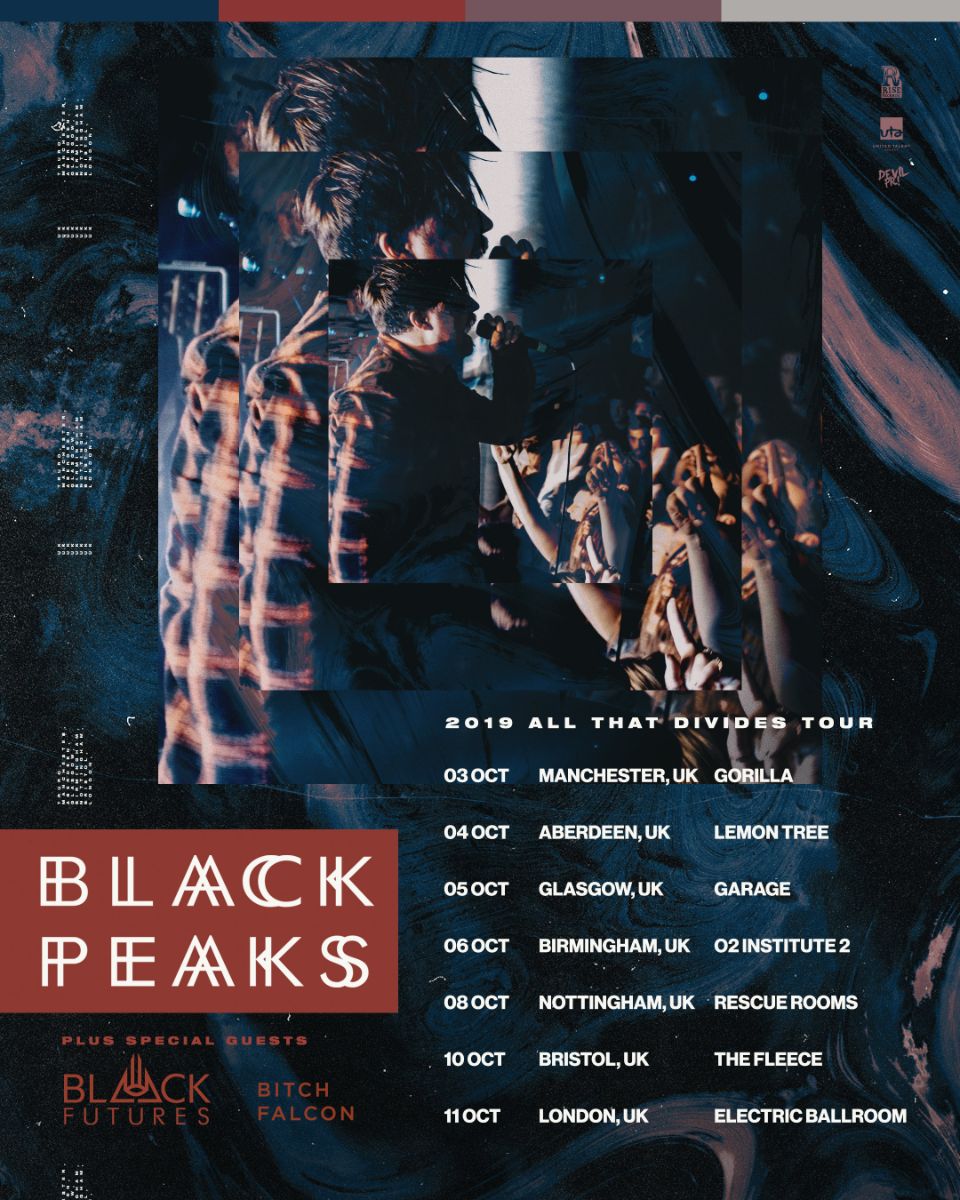 Black Peaks All That Divides Tour 2019