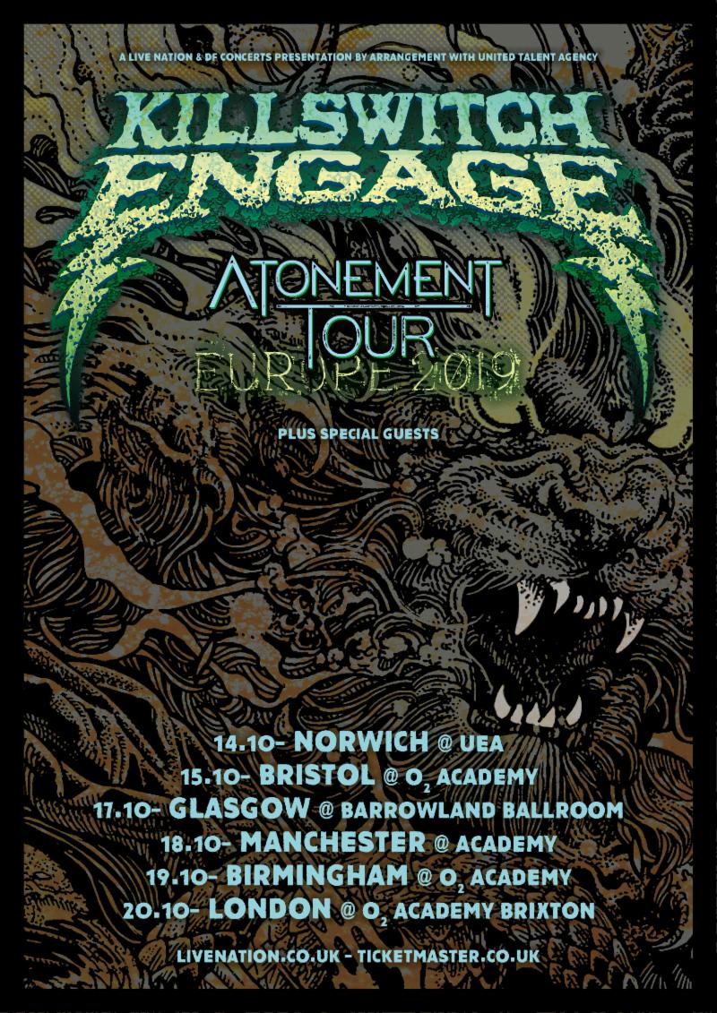 Killswitch Engage Tour 2019